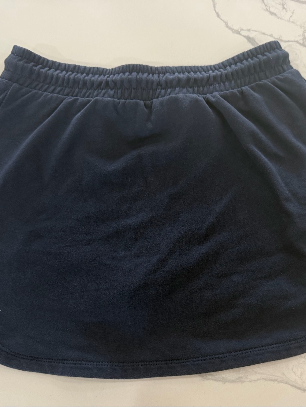 Athleta Girl Day Skort Navy Blue Size XL (14) Athletic Skirt Built-In Shorts